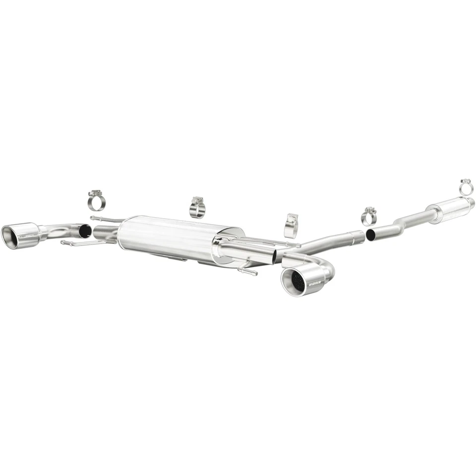For Mazda 3 14-18 Exhaust System Street Series Stainless Steel Cat-Back Exhaust — 第 1/4 张图片