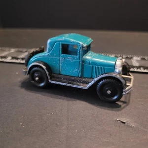 1960 Tootsie Toy 1929 Ford Model A Turquoise Blue Tootsietoy - Picture 1 of 7