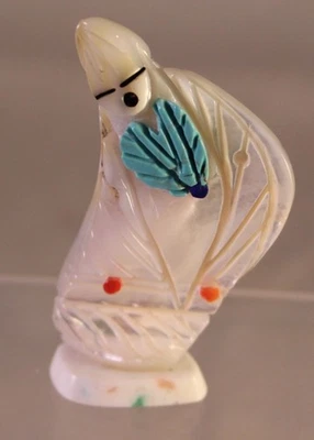 Zuni Corn Maiden 珍珠母恋物癖雕刻 — 第 1/4 张图片