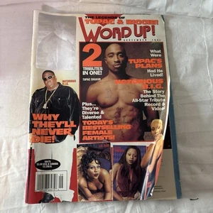 Word Up! Magazine Sept 1997 Rap Hop Hop TUPAC SHAKUR Mary J Blige Notorious BIG - Picture 1 of 8