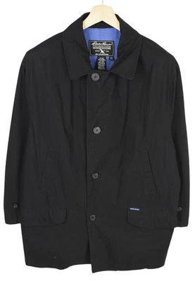 EDDIE BAUER Jacket Men's MEDIUM Lightweight Mid length Black - Image 1 of 4