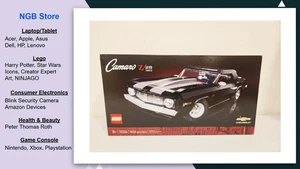 lego icons chevrolet camaro z28 10304 - Bild 1 von 11