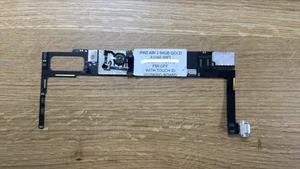 Apple iPad Air 2 Logic Board 64gb A1566 Gold- WiFi -w/ Touch ID button - Tested - Afbeelding 1 van 1