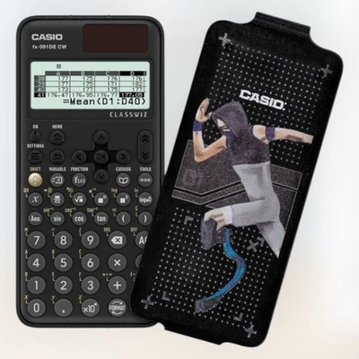 Casio FX-991 DE CW technisch wissenschaftlicher Taschenrechner + Art-Case Runner - Bild 1 von 2