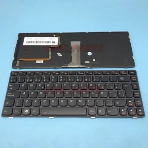 Tastiera spagnola latina per Lenovo Ideapad Y480 Y480A Y480N Y480M Y480P retroilluminata - Foto 1 di 2