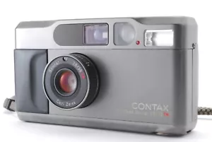 【MINT】 Contax T2 Titan Black 35mm Point & Shoot Film Camera From JAPAN - Picture 1 of 9