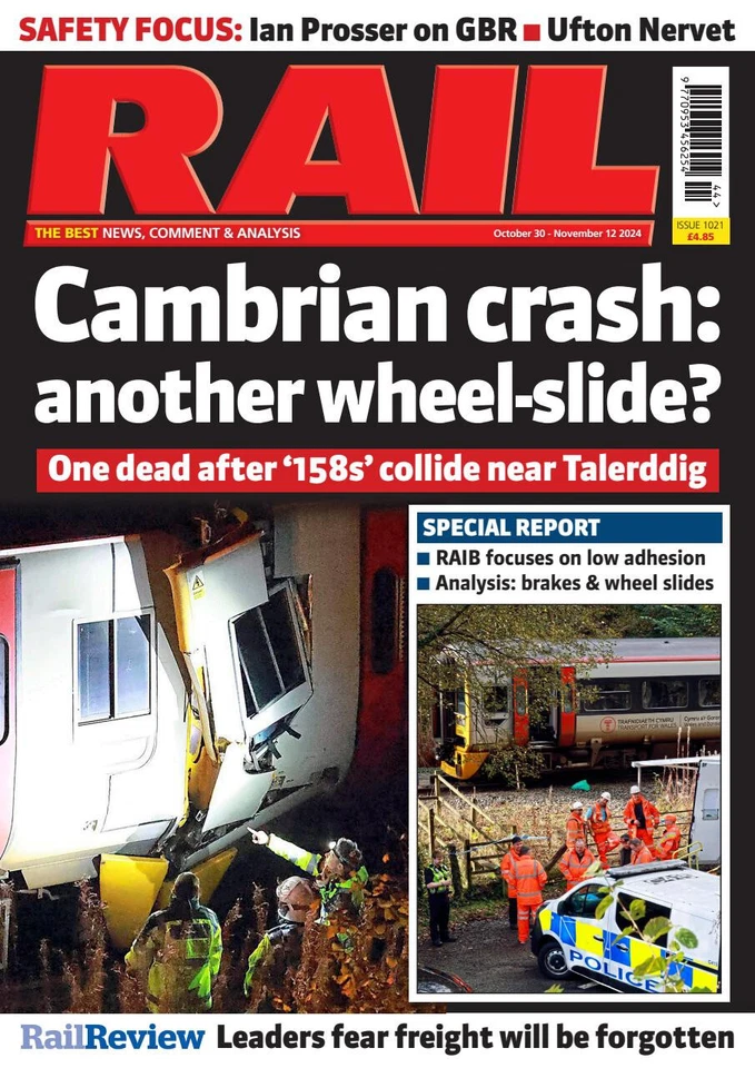 RAIL MAGAZINE #1021 ~ 30 OCTOBER 2024 ~ NEW ~ - Image 1 of 1