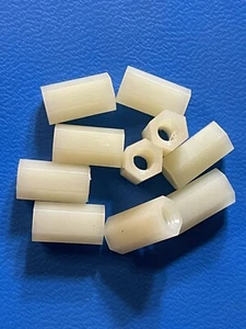 1904C SPACER/STANDOFF TYPE HEX(F) NYLON (10 PER LOT) - Bild 1 von 3