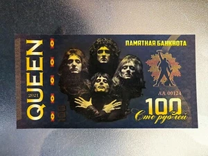 Russia 100 Rubel * QUEEN * Freddie Mercury unc 2021 V.8 - Bild 1 von 2
