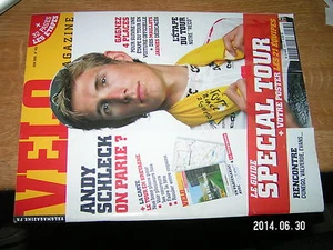 Velo Magazine n°453 Guide Tour 2008 + poster equipes + Tour en Bretagne SCHLECK - Imagen 1 de 1