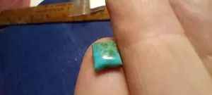 Turquoise 9x7mm Natural Arizona Beautiful Cab 9 x 7 Gemstone Emerald Cut - Picture 1 of 5