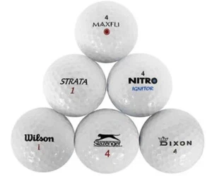Pelotas de golf usadas AAA de buena calidad mezcla de valor 100 - Imagen 1 de 3