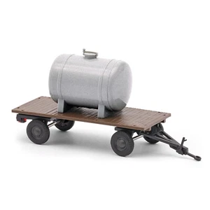 Busch 59974 Landwirtschaftlicher Anhänger mit Wasserfass, 1:87 NEU Modellauto - Picture 1 of 1