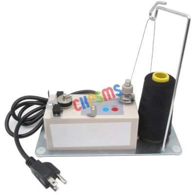 Bobinadora automática AC 110V general para bobinas de costura de orificio central de 1/4" (6 mm) Foto 1 de 4