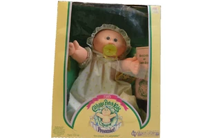 VINTAGE 1985 Coleco CABBAGE PATCH KIDS PREEMIE! In Box & Certificate - Picture 1 of 7