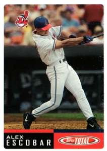 Alex Escobar OF #53 Indians Topps Total 2002 - Picture 1 of 2
