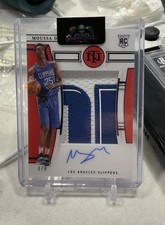 2022-23 panini national treasures fotl /8 Moussa Diabate RPA rookie patch auto