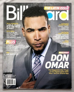 Billboard Magazine: 25. April 2009. Don Omar (Reggaeton) auf Cover. - Bild 1 von 2