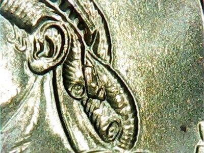 Presidential Dollar Error 2016 P Ronald Reagan Die Chip - Image 1 of 4