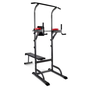 Everfit Power Tower 4/9-IN-1 Multi-Function Station Fitness Gym Equipment - Picture 1 of 19