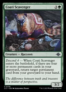 Coati Scavenger (179) Las Cavernas Perdidas de Ixalan LCI MTG Magic The Gathering - Imagen 1 de 1