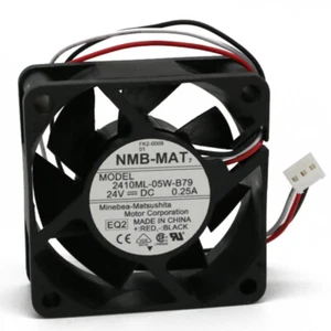 NUEVO Original NMB 2410ML-05W-B79 6CM 24V 0.25A Inversor Ventilador de Alarma FANUC - Imagen 1 de 2