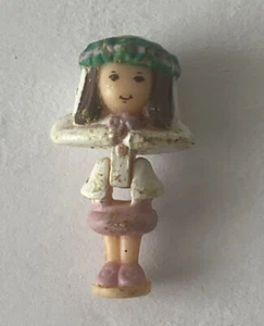 1993 Vintage Polly Pocket Doll Wedding Chapel - Bride Nancy Replaement - Picture 1 of 2