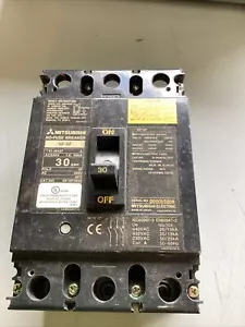 Mitsubishi 30 amp no fuse breaker NF-SF3030 three pole 3 phase - Picture 1 of 11