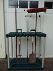 Garden tool storage rack for shed or garage. Self assembly. Used, good condition