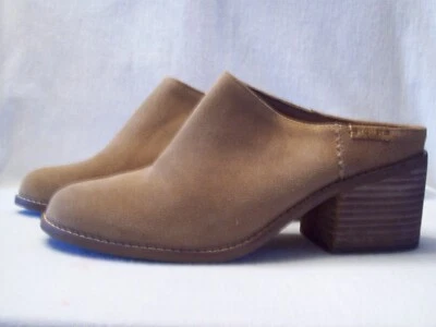 Zapatos sin cordones Toms para dama Leila marrón gamuza talla 7 Foto 1 de 4