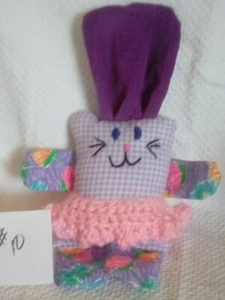 Soft Bunny Rabbit #10 ~ Hand Made Toy  - Picture 1 of 2