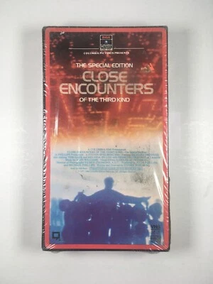 Sealed Close Encounters of The Third Kind VHS Movie 1985 RCA RED Watermarks - Image 1 of 4