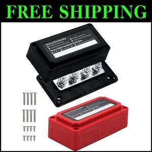 Marine-Grade 300A Terminal Block with Dustproof Features – Easy to Mount & Label - Picture 1 of 10