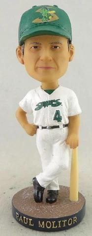 2015 BELOIT SNAPPERS PAUL MOLITOR SGA BOBBLEHEAD BREWERS ~ NIB Cover