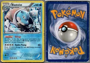 2013 Pokemon, Plasma Blast Promos, #16/101 Blastoise, Cosmos Holo Rare - Picture 1 of 1
