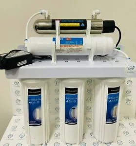 Depuratore acqua potabile 5 STADI purificatore con lampada 6 watt senza rubinett - Foto 1 di 3