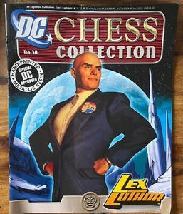 EAGLEMOSS DC CHESS COLLECTION ISSUE 38 LEX LUTHOR MAGAZINE - Picture 1 of 1