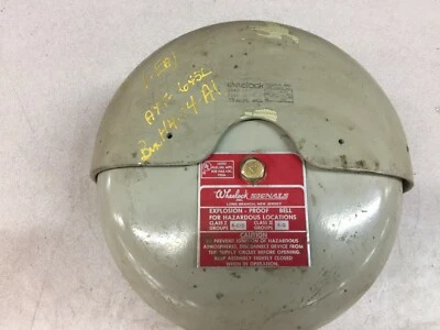 NEW NO BOX WHEELOCK 115 VAC EXPOLSINON PROOF VIBRATING BELL CVX10-115-S - Image 1 of 4