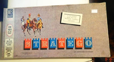 Rare 1962 Milton Bradley Stratego with French Instructions - Image 1 of 4