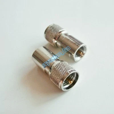 Mini UHF miniUHF Male Plug to FME MALE RF Coax RF Adapter Connector Converter - Image 1 of 4