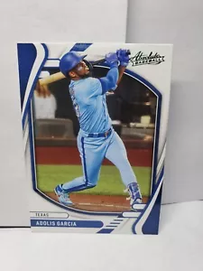 2022 Panini Absolute Baseball Adolis Garcia Texas Rangers GREEN Parallel - Picture 1 of 1