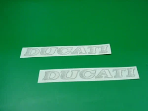COPPIA ADESIVI DUCATI cm19.5 STICKERS - Imagen 1 de 1