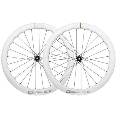  700C Carbon Fiber Road Bike Disc Brake Wheelset with 6 Claw 36T Ratchet Hubs - Image 1 of 4