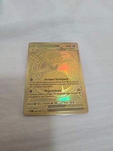 Mega Gardevoir Ex 187/132 Gold Secret Rare Italian Pokemon Card - Picture 1 of 3