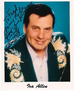 IRA ALLEN ORIGINAL AUTOGRAPH SIGNED 8x10 PHOTO - Picture 1 of 1