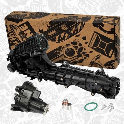 Saugrohr + Stellelement Drallklappen BMW 3,0 2,0 11617800088 11618511363 - Bild 1 von 4