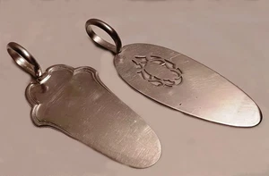 2 Antique Pastry-Cake SERVING Spatulas Silver Plated Made In GERMANY by Herkule - Picture 1 of 4