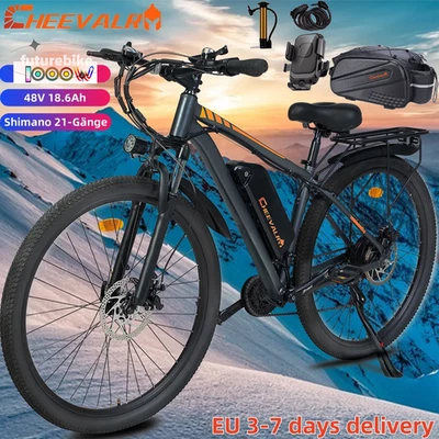 NEU Cheevalry C29 Elektrofahrrad 29 Zoll E-Fahrrad 48V 18,6AH E-Mountainbike