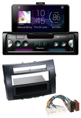 Pioneer USB MP3 Bluetooth DAB Autoradio für Toyota Corolla Verso 04-09 schwarz - Bild 1 von 4
