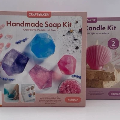 Craft Maker Classic Handmade Soap Kit Creative Candle Kit D.I.Y Bundle Hinkler - Image 1 of 4